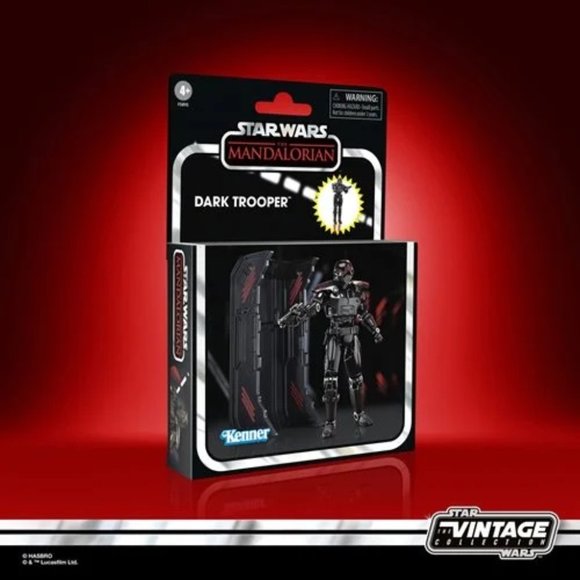 NEW! Star Wars The Vintage Collection Dark Trooper 3 3/4-Inch Action Figure - Picture 3 of 15